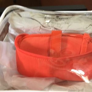Kate Spade cosmetic bag clear